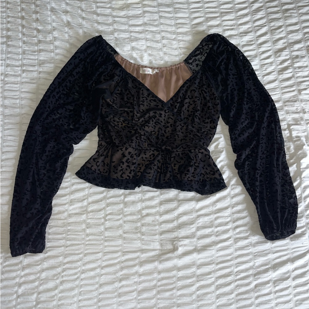 Long sleeve blouse